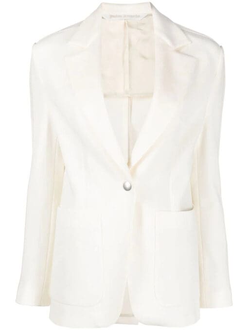 Palm Angels  side-stripe notched-lapels blazer