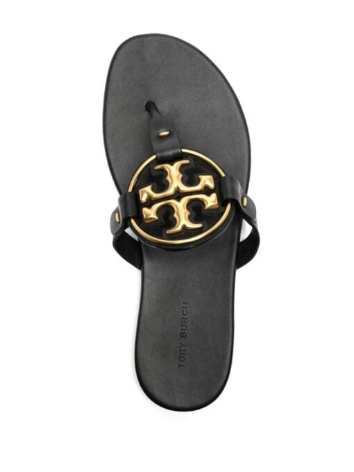 Tory Burch  Miller logo-plaque sandals - Image 4