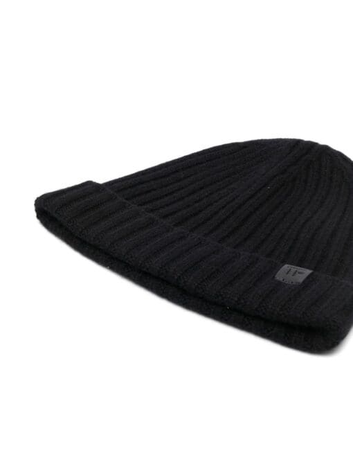 TOM FORD  ribbed-knit beanie hat - Image 2