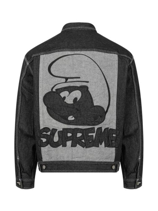 Supreme  x Smurfs denim trucker jacket - Image 2