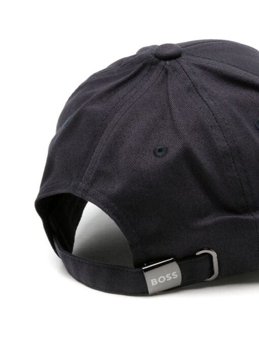 BOSS  logo-print cotton twill cap - Image 2