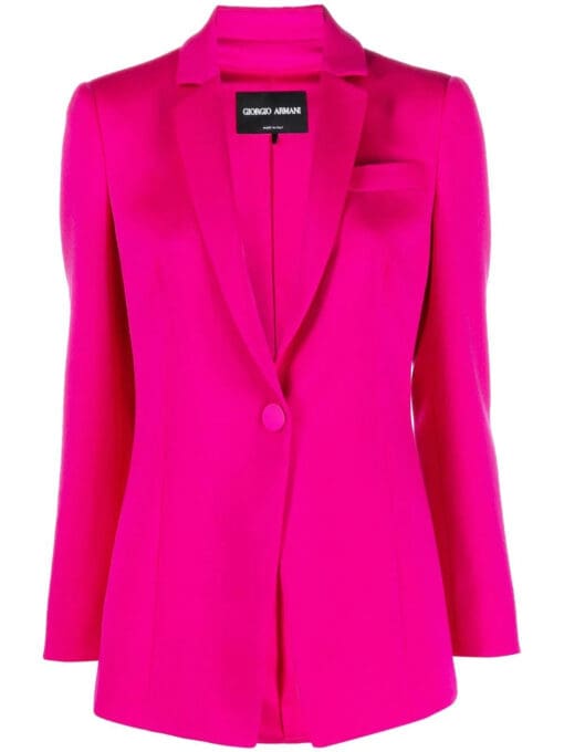 Giorgio Armani  tailored single-breasted blazer