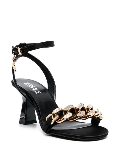 Versace  Medusa chain mid-heel sandals - Image 2