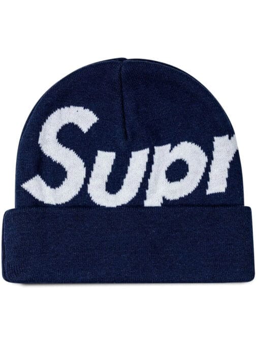 Supreme  big logo beanie