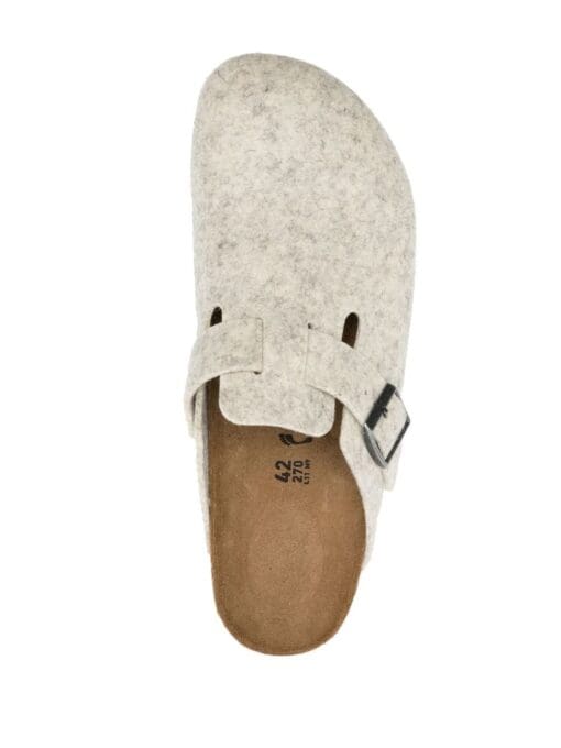 Birkenstock  Boston wool felt slides - Image 4