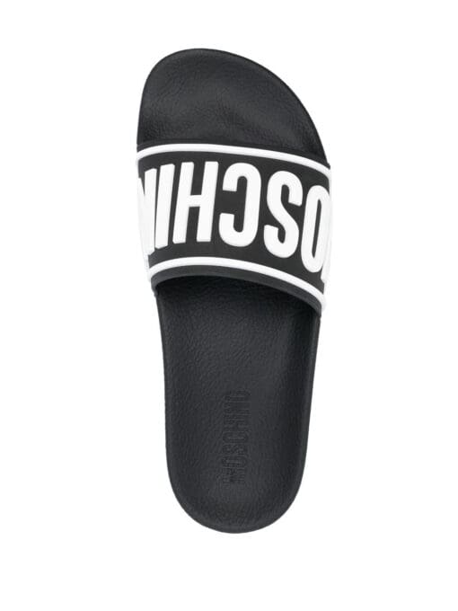 Moschino  logo-print sliders - Image 4