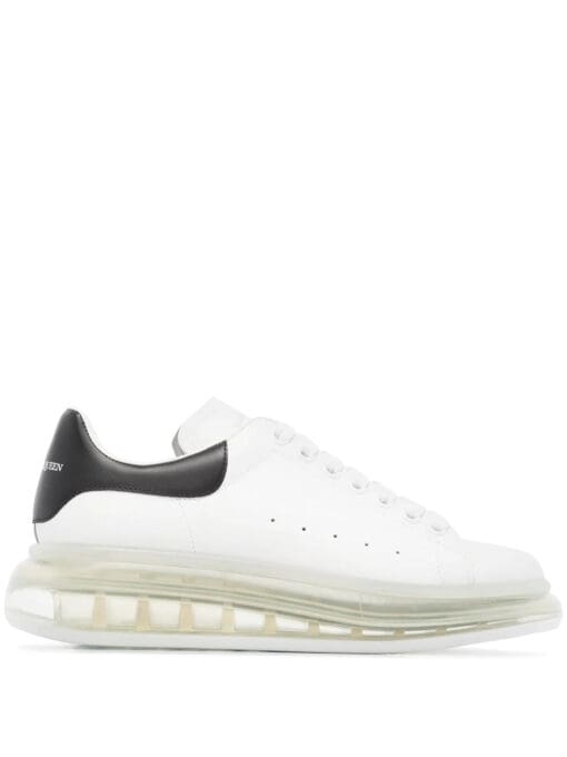 Alexander McQueen  oversized leather platform sneakers