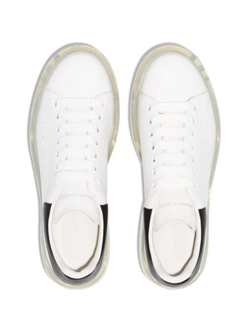 Alexander McQueen  oversized leather platform sneakers - Image 4