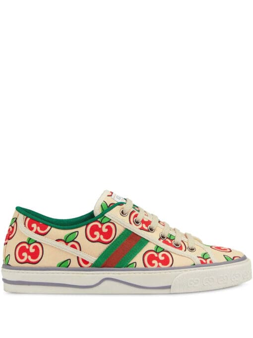 Gucci  Tennis 1977 apple print sneakers