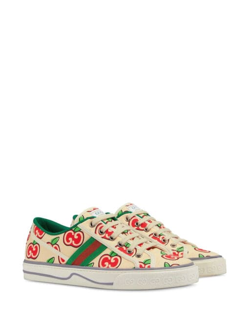 Gucci  Tennis 1977 apple print sneakers - Image 2