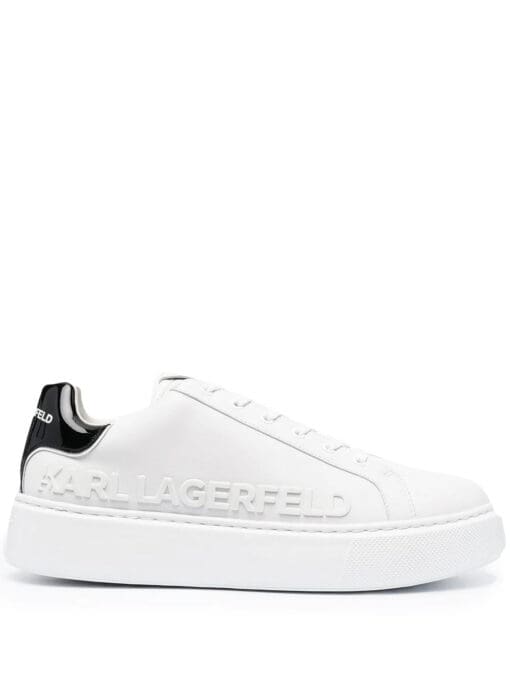 Karl Lagerfeld  Maxi Kup logo-debossed sneakers