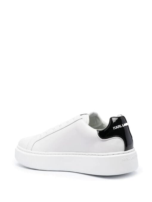 Karl Lagerfeld  Maxi Kup logo-debossed sneakers - Image 3