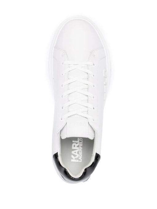 Karl Lagerfeld  Maxi Kup logo-debossed sneakers - Image 4