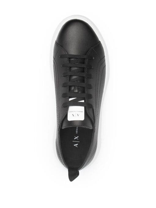 Armani Exchange  chunky lace-up trainers - Image 4