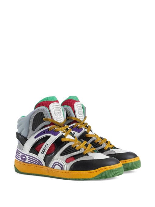 Gucci  Gucci Basket high-top sneakers - Image 2