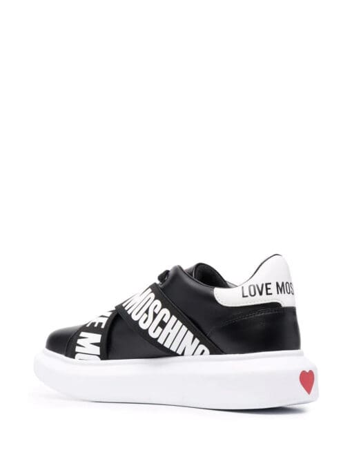 Love Moschino  logo slip-on sneakers - Image 3