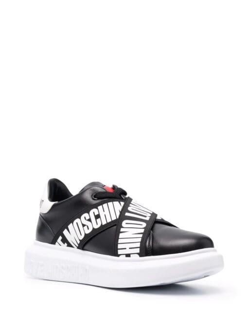 Love Moschino  logo slip-on sneakers - Image 2