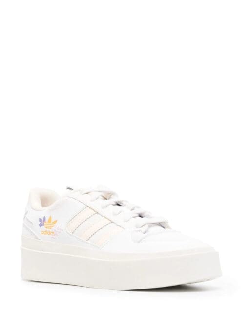 adidas  floral-embroidered logo sneakers - Image 2