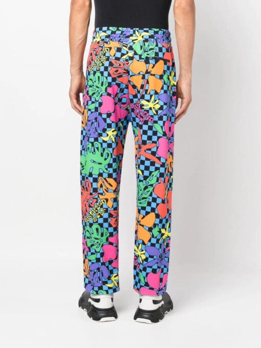 Moschino  graphic-print track pants - Image 4