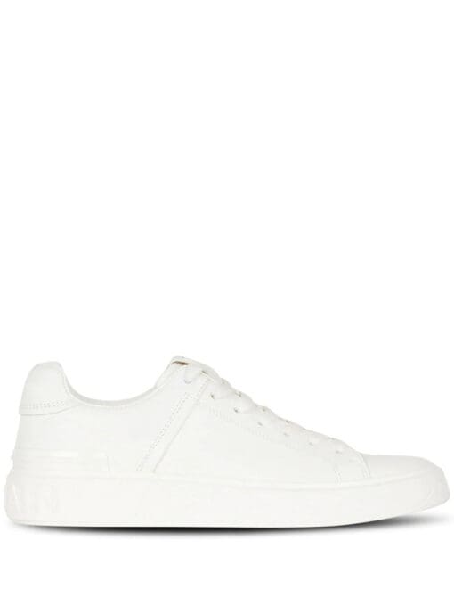 Balmain  B-Court low-top sneakers.