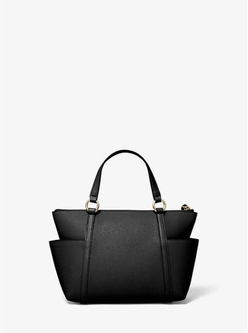 MICHAEL MICHAEL KORS Sullivan Small Saffiano Leather Top-Zip Tote Bag - Image 4