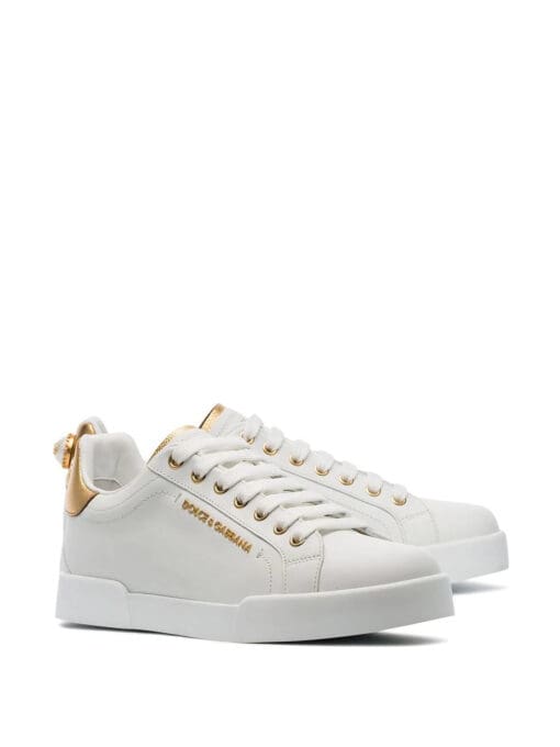 Dolce & Gabbana  Portofino logo lettering sneakers - Image 3