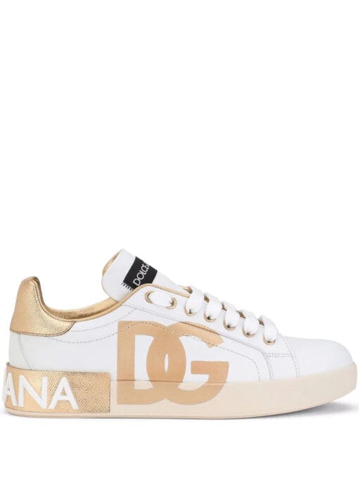 Dolce & Gabbana  Portofino logo-print sneakers