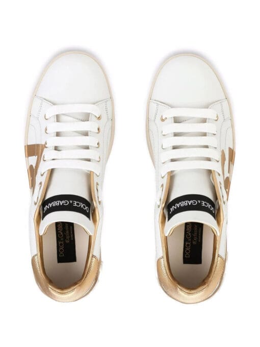 Dolce & Gabbana  Portofino logo-print sneakers - Image 4