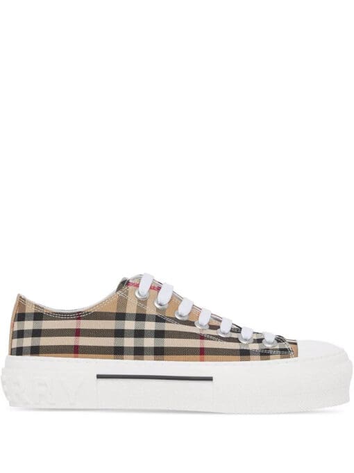 Burberry  Vintage check cotton sneakers