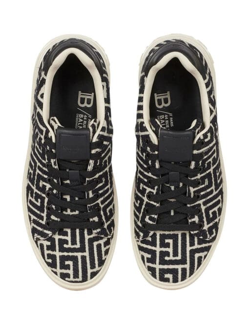 Balmain  B-Court monogram sneakers - Image 3