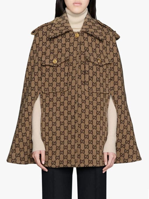 Gucci  monogram cape - Image 3