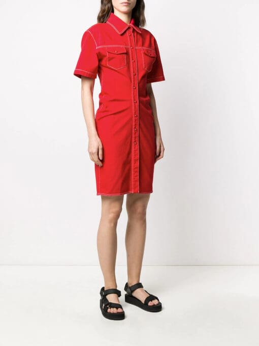 Off-White  denim shirt dress - Image 3