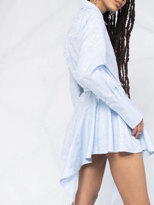 Off-White  jacquard-woven shirt dress - Image 3