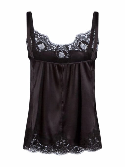 Dolce & Gabbana  lace-trim camisole - Image 2