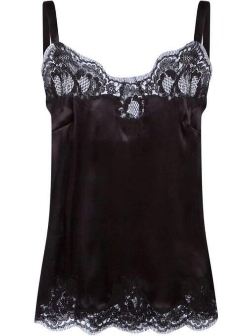 Dolce & Gabbana  lace-trim camisole