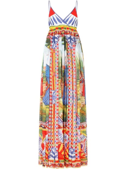 Dolce & Gabbana  printed long dress