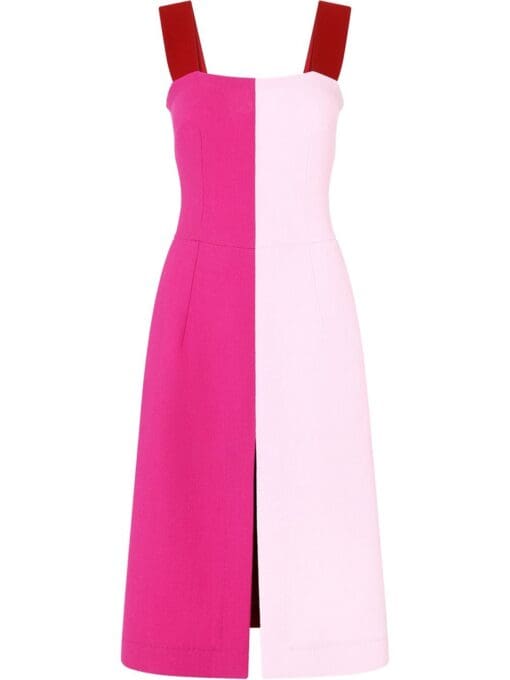 Dolce & Gabbana  colour-block slit-detail dress