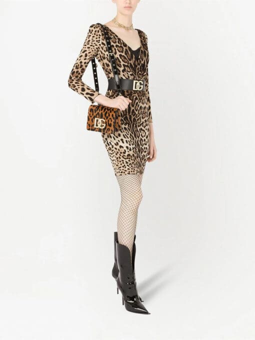 Dolce & Gabbana  leopard-print dress - Image 2