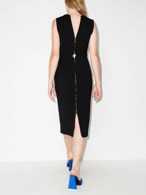 Versace  cut-out sleeveless dress - Image 3