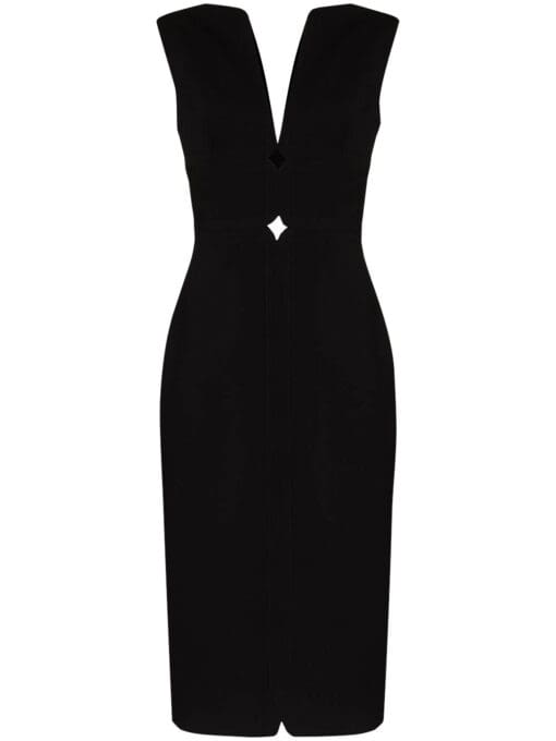 Versace  cut-out sleeveless dress