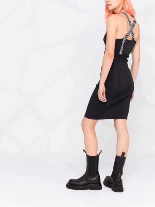 Off-White  Arrows motif shoulder strap dress - Image 4