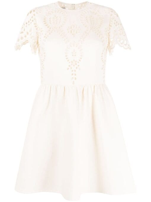 Valentino Garavani  broderie anglaise dress