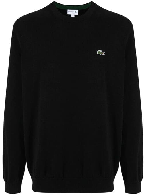 Lacoste  crocodile-embroidered cotton sweatshirt