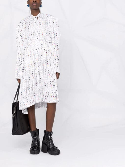 Balenciaga  oversized scarf dress - Image 2