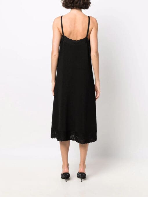 Balenciaga  ribbed knit slip dress - Image 4