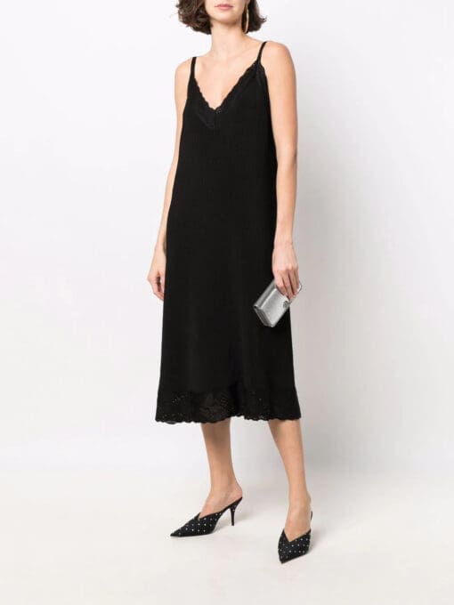 Balenciaga  ribbed knit slip dress - Image 2