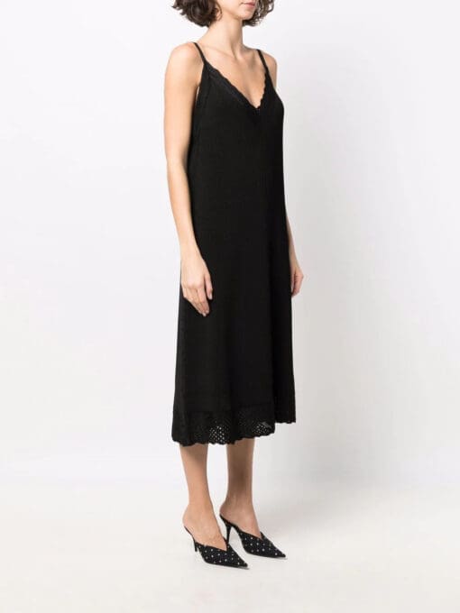 Balenciaga  ribbed knit slip dress - Image 3