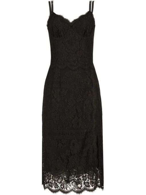 Dolce & Gabbana  bustier-style lace dress