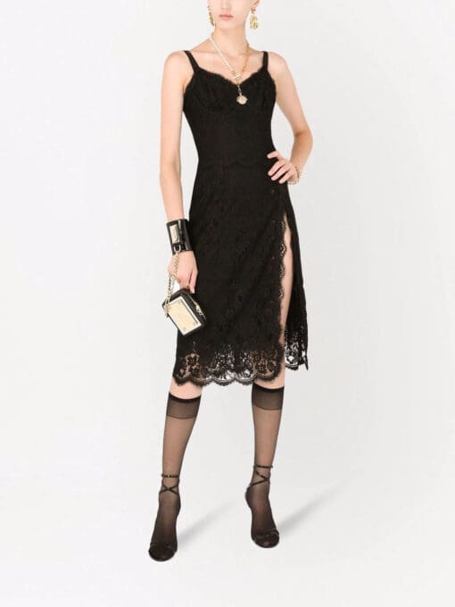 Dolce & Gabbana  bustier-style lace dress - Image 2