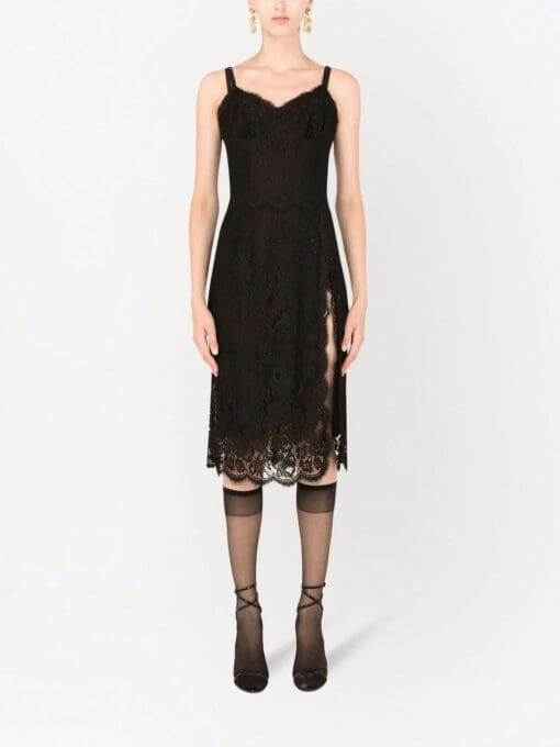 Dolce & Gabbana  bustier-style lace dress - Image 3